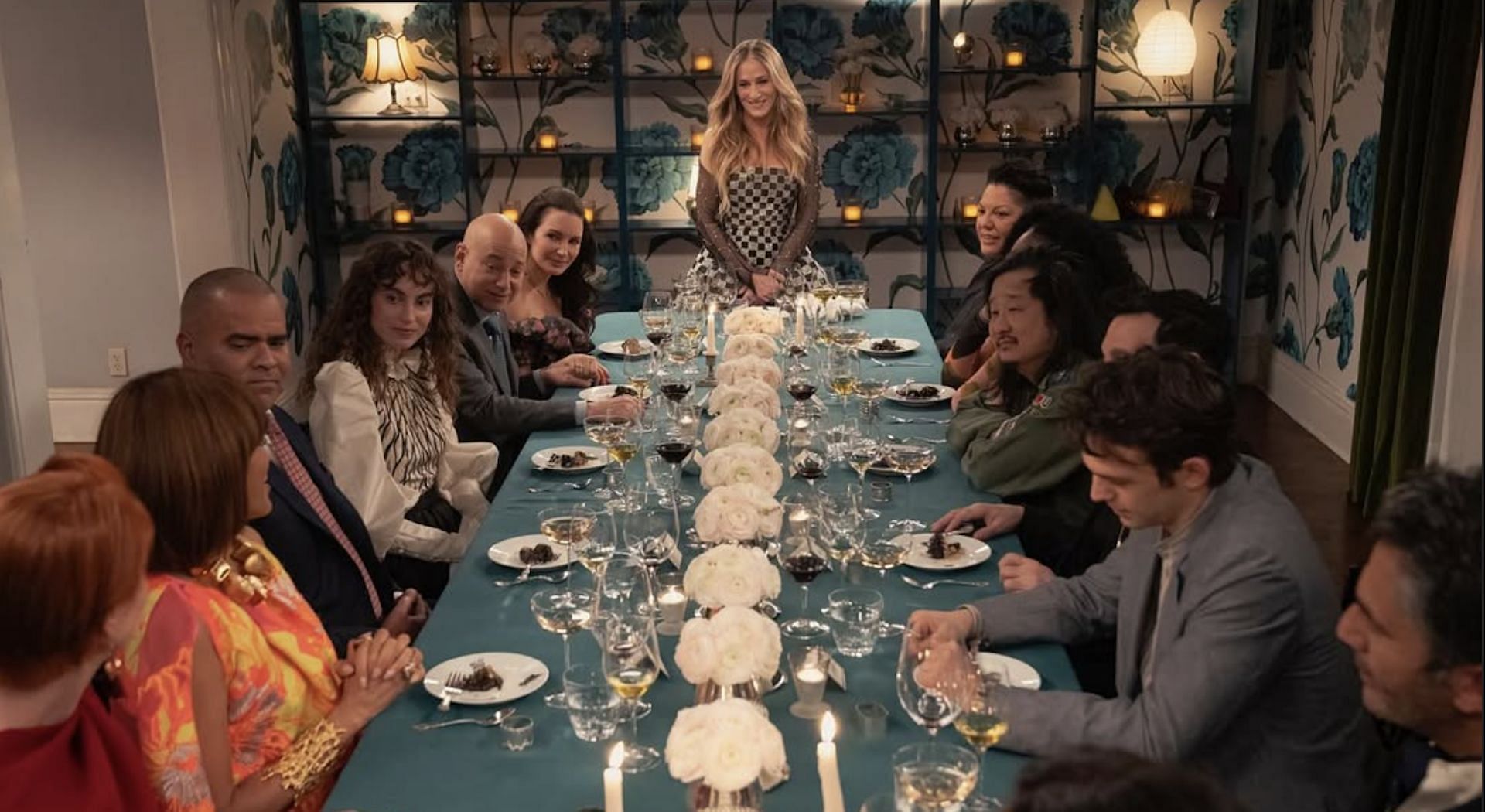 Carrie's version of The Last Supper. Image via Instagram/@justlikethatmax